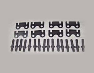 Guide plates and RAS5 Screw In Rocker Arm studs for Pontiac 400 428 455 D-ports