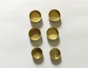 Brass cylinder head plugs ONLY 65-81 Pontiac V8